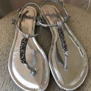 Silver Sandals